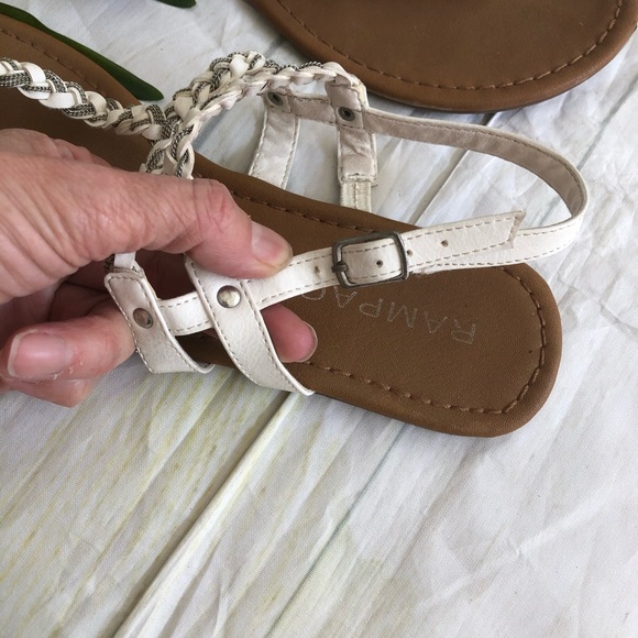 Rampage White Slingback Sandal - Picture 7 of 8